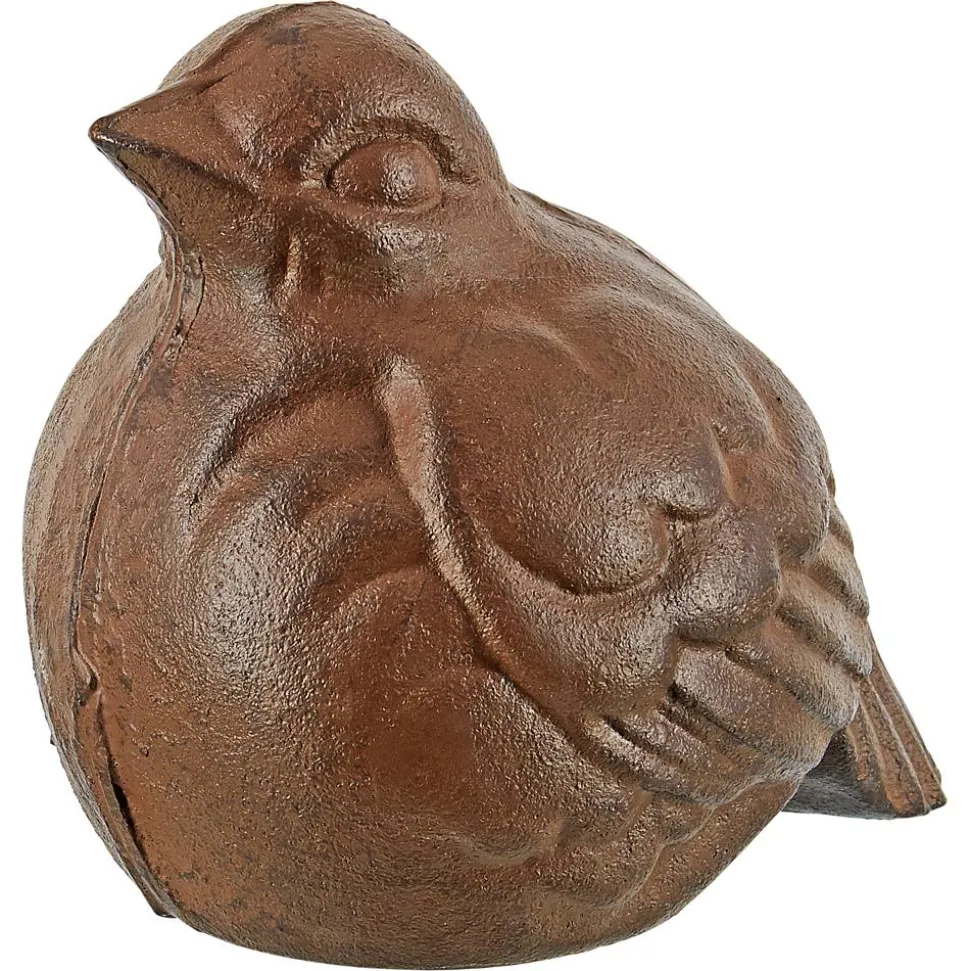 Vogel Gusseisen sitzend 11 cm