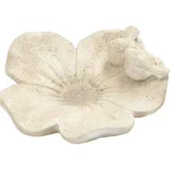Vogeltränke beige ⌀ 36 cm Blume