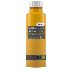 Voll- und Abtönfarbe goldgelb 500 ml