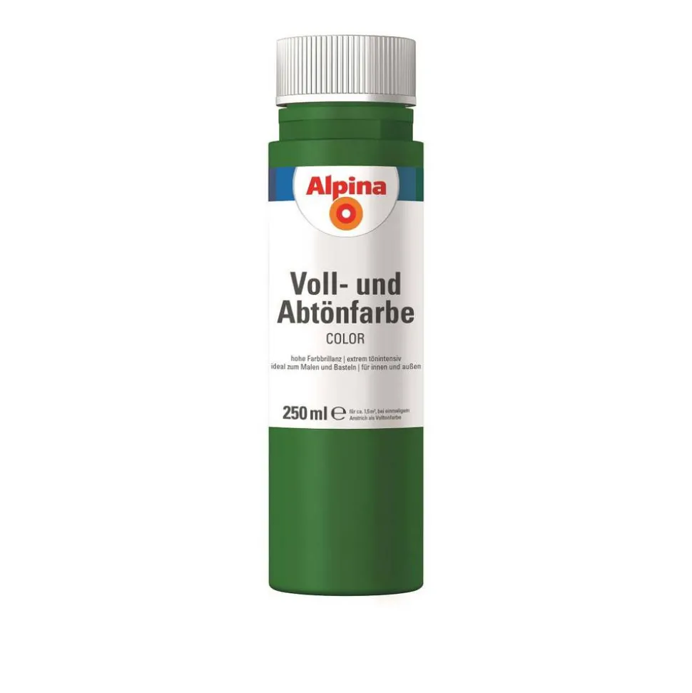 Voll- und Abtönfarbe 'Jungle Green' grün 250 ml