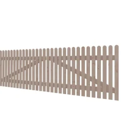 Vorgarten-Doppeltor Lärche 300 x 100 cm