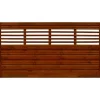 Vorgartenzaun 'Lucca' 180 x 90 cm teak