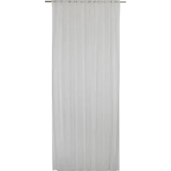 Vorhang 'Juli' Schlaufenbandschal weiß 255 x 140 cm