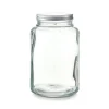 Vorratsglas transparent 4,9 l mit Metalldeckel