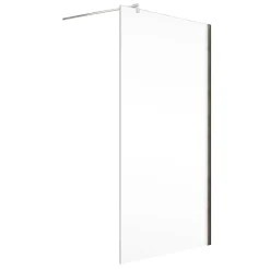 Walk In Dusche 'MasterClass M8' teilgerahmt, Chromoptik, 140 x 200 cm