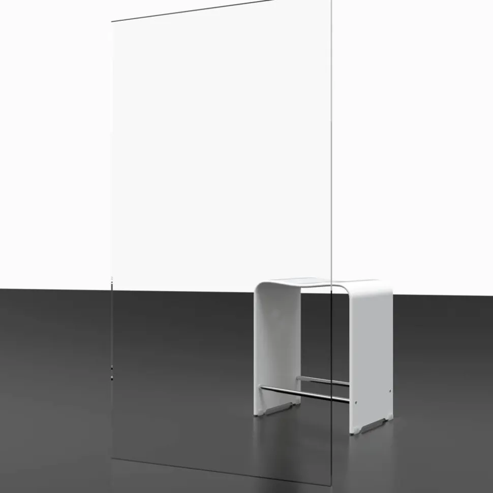 Walk-In-Duschwand 'Alexa Style 2.0' Goldoptik 200 x 100 cm