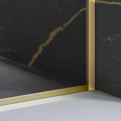 Walk-In-Duschwand 'Trend 2.0' Goldoptik 120 x 200 cm