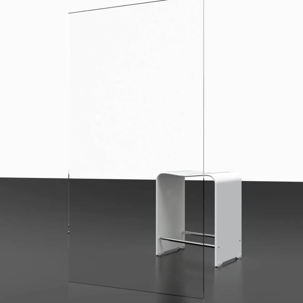 Walk-In-Duschwand 'Trend 2.0' Goldoptik 90 x 200 cm