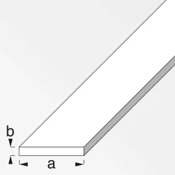 Walzblech flach 100 x 3 x 0,6 cm