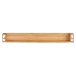 Wandablage 'Bambusa' Bambus 40 x 9 x 5 cm