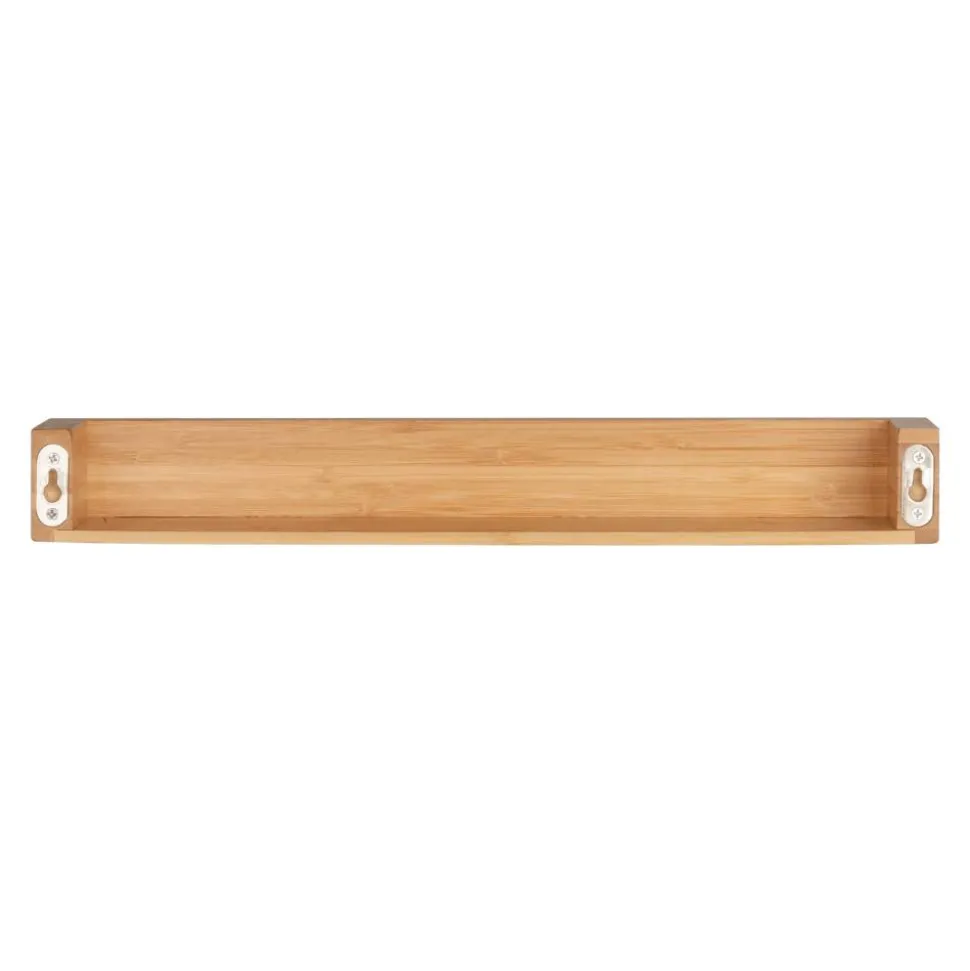 Wandablage 'Bambusa' Bambus 40 x 9 x 5 cm