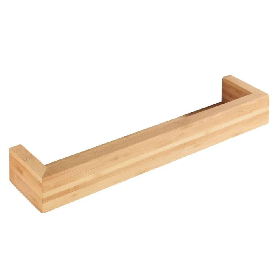 Wandablage 'Bambusa' Bambus 40 x 9 x 5 cm