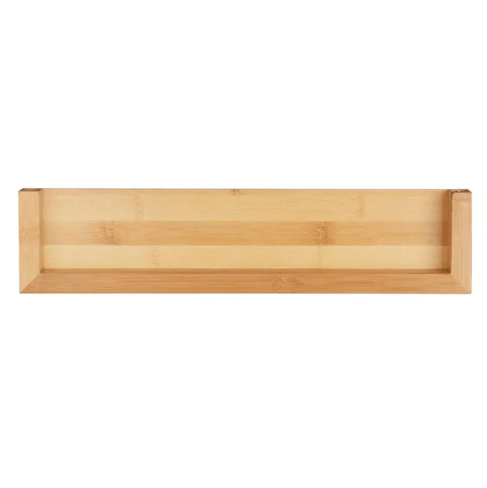 Wandablage 'Bambusa' Bambus 40 x 9 x 5 cm