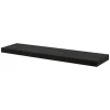 Wandboard 'Bigboard' schwarz 115 x 25 x 5 cm