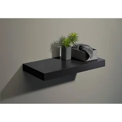 Wandboard 'Bigboard' schwarz 90 x 25 x 5 cm