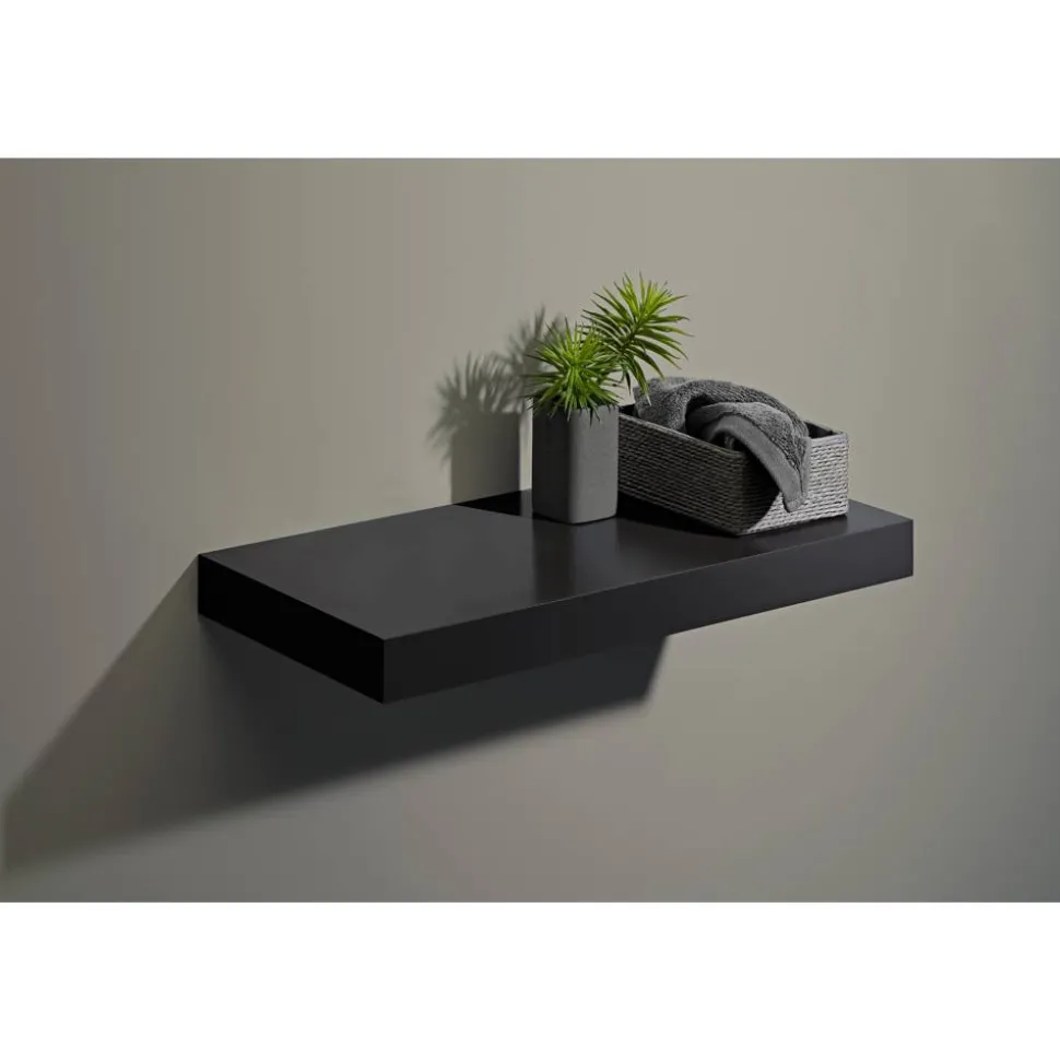 Wandboard 'Bigboard' schwarz 44,5 x 25 x 5 cm
