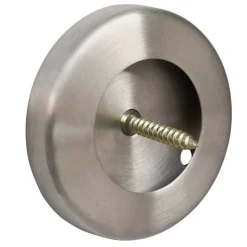 Wandendhalter 'E16' mit Rosette für Holzhandlauf Ø 42 mm