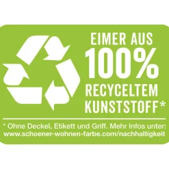 Wandfarbe 'Polarweiß' matt 11 l