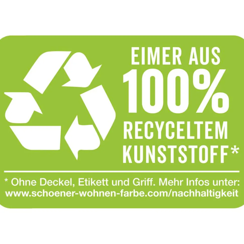 Wandfarbe 'Polarweiß' matt 11 l