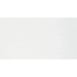 Wandfliese 'Wave' Steingut 30 x 60 cm weiß gewellt