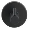 Wandhaken 'Uno Bosio Black' matt, Edelstahl rostfrei