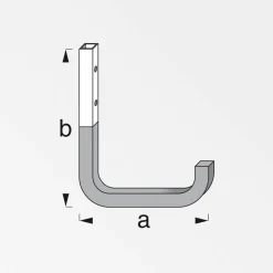 Wandhaken Coaxis® 15 x 21 cm