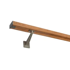 Wandhalter 'B123' CubeRail Edelstahloptik