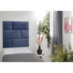 Wandkissen 'Inari' blau 30 x 60 cm