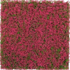 Wandpaneel 'Gras' pink 52 x 52 cm