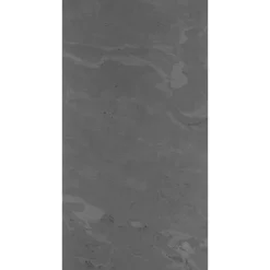 Wandpaneel 'Modular Wall 11302B Black Slate Stone' grau 52 x 104 cm