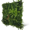 Wandpaneel 'Modular Wall 11123 Feral Green Mixed Flora' grün 52 x 52 cm
