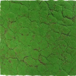 Wandpaneel 'Moos fein' Waldgrün 52 x 52 cm