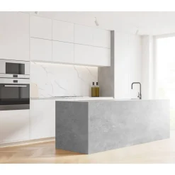 Wandpaneel 'Rock the Wall' Stat. Bianco 265 x 123 x 0,4 cm