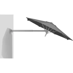 Wandschirm 'Muro' drehbar/knickbar Ø 250 cm
