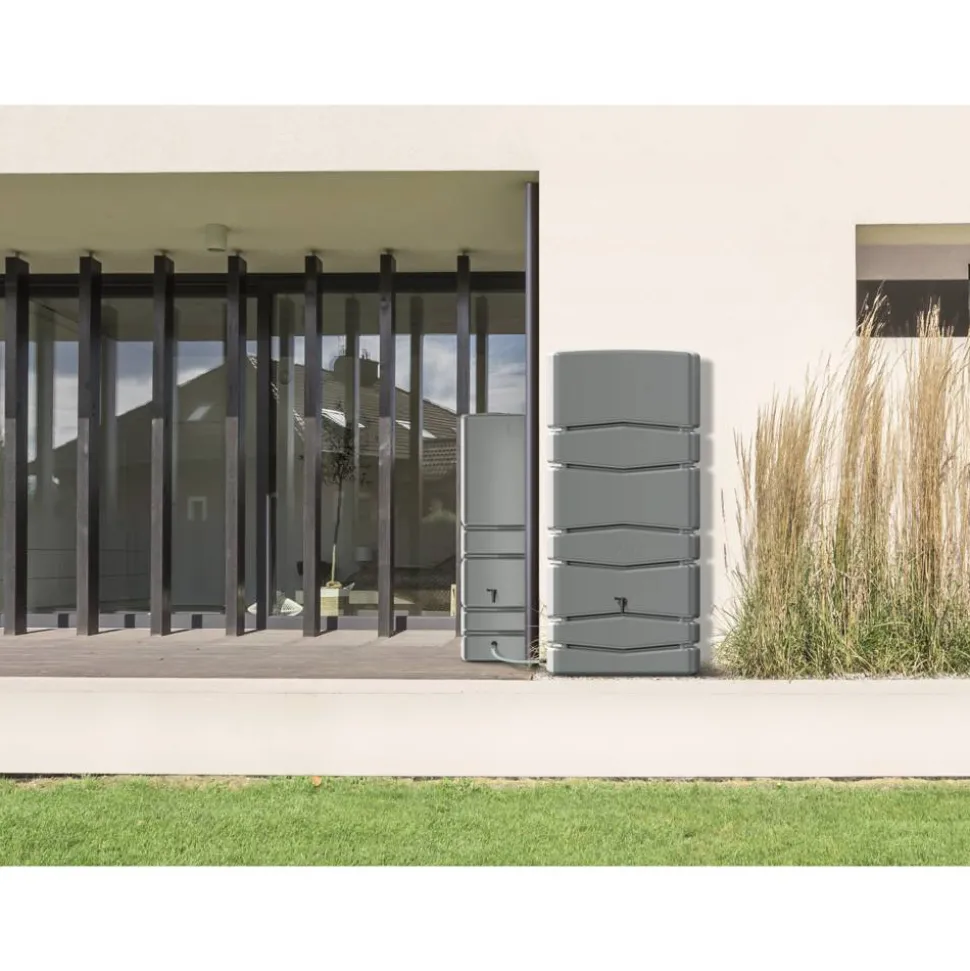Wandtank 'Aqua Tower' grau 650 l