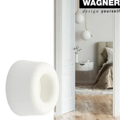 Wandtürstopper 'Vulkana small EH 5011' Vollgummi weiß Ø 18,5 x 10 mm 4 Stück