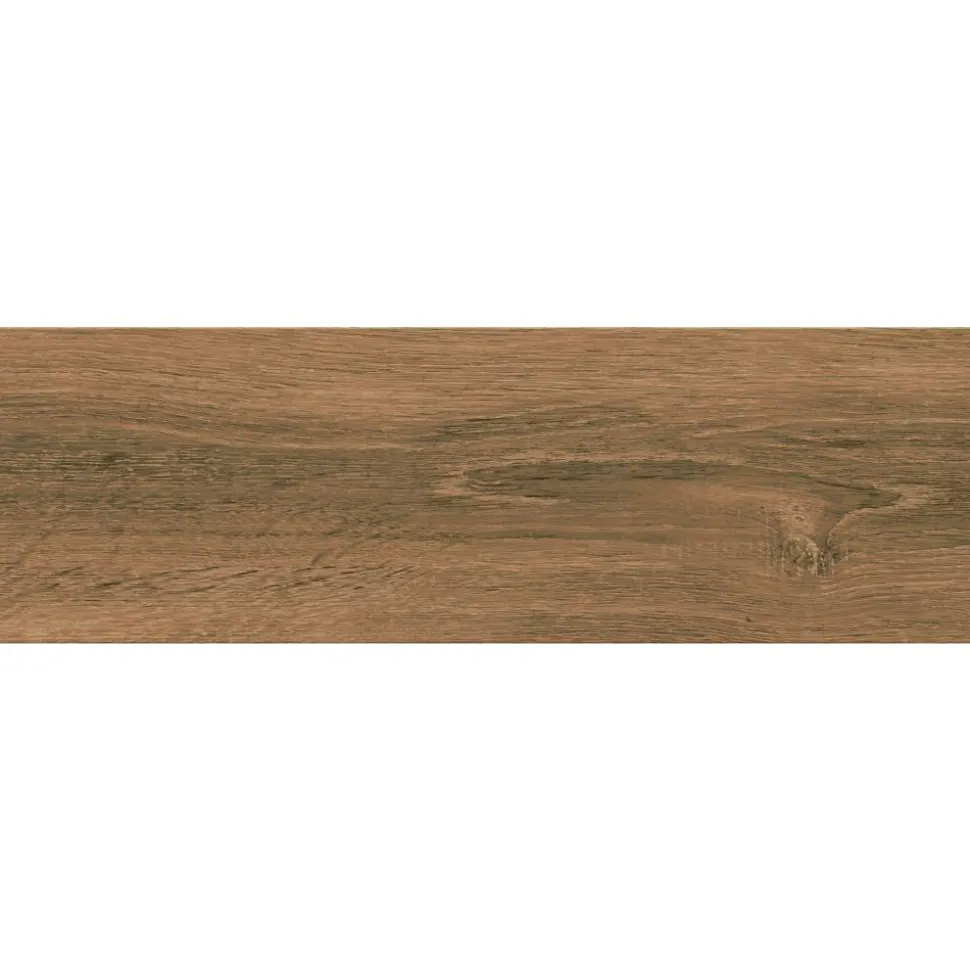 Wand- und Bodenfliese 'Italien wood' Feinsteinzeug braun 18,5 x 59,8 x 0,7 cm