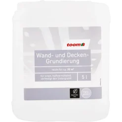 Wand- und Decken-Grundierung transparent 5 l