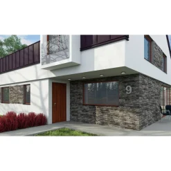 Wandverblender 'Dublin' graphit, Beton