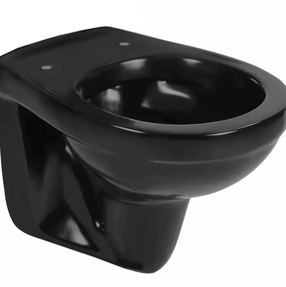 Wand-WC spülrandlos anthrazit