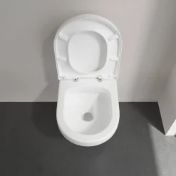 Wand-WC spülrandlos 'Architectura' inklusive WC-Sitz weiß