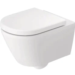 Wand-WC spülrandlos 'D-Code' inklusive WC-Sitz weiß