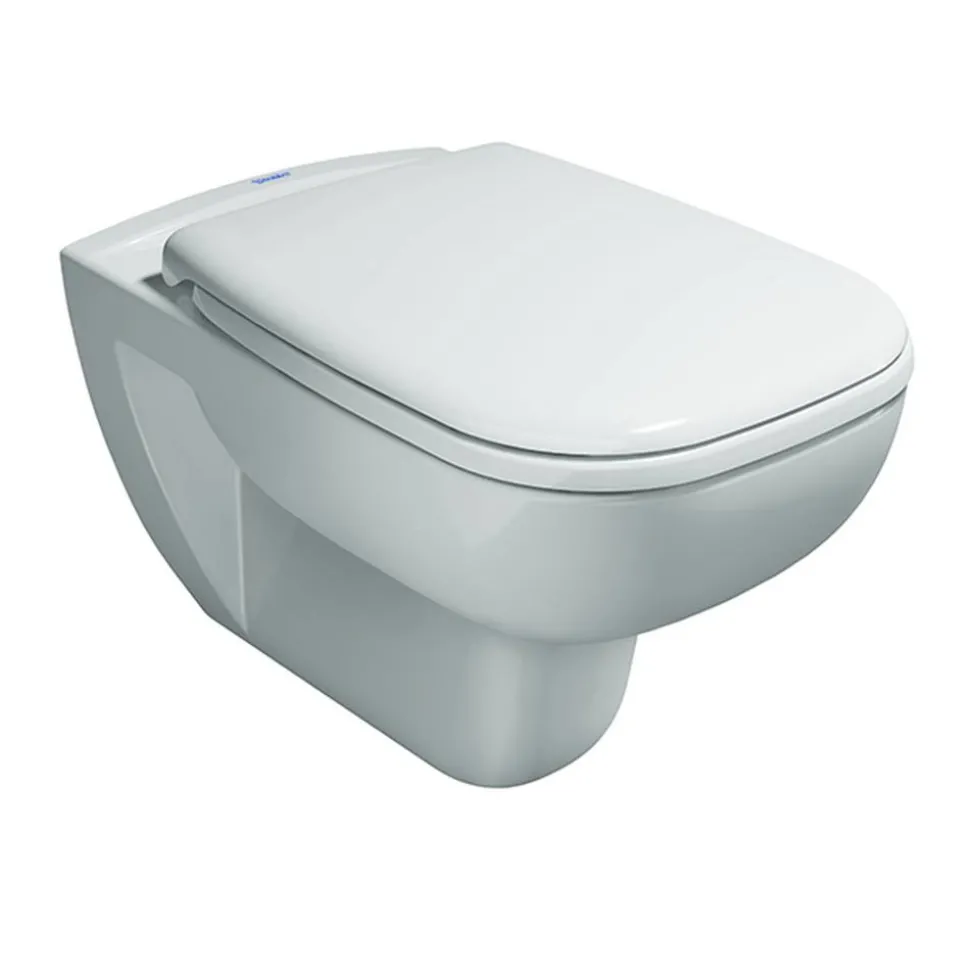 Wand-WC spülrandlos 'D-Code' inklusive WC-Sitz weiß