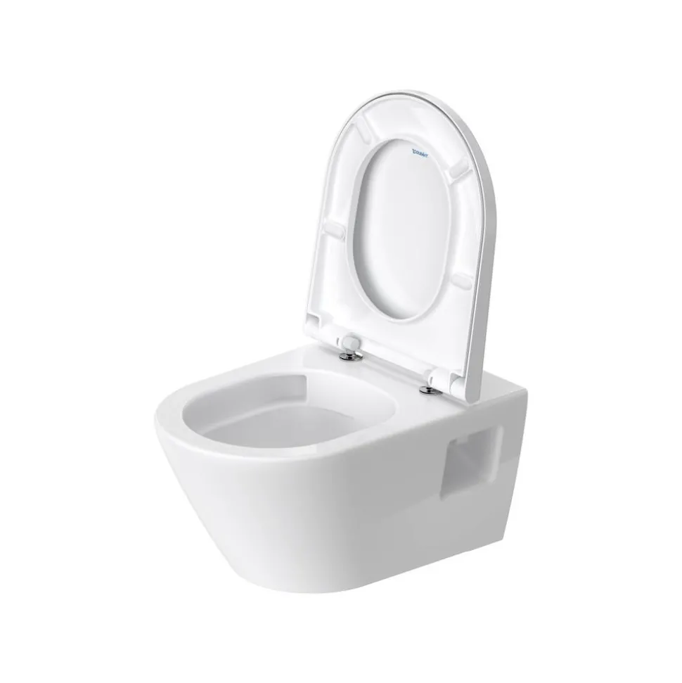 Wand-WC spülrandlos 'DuraFormance' inklusive WC-Sitz weiß