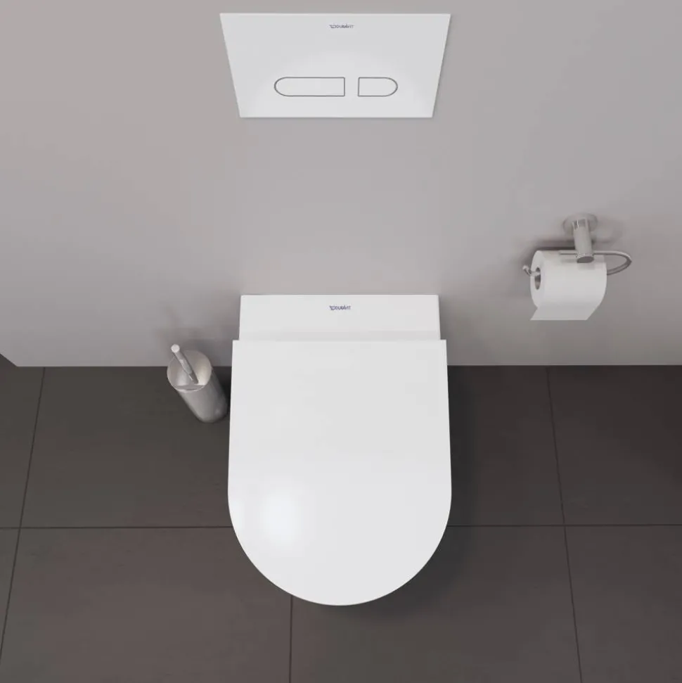 Wand-WC spülrandlos 'DuraFormance' inklusive WC-Sitz weiß
