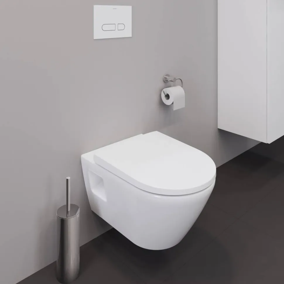 Wand-WC spülrandlos 'DuraFormance' inklusive WC-Sitz weiß