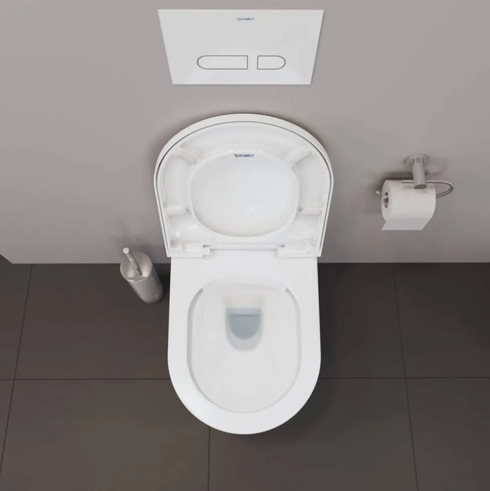 Wand-WC spülrandlos 'DuraFormance' inklusive WC-Sitz weiß