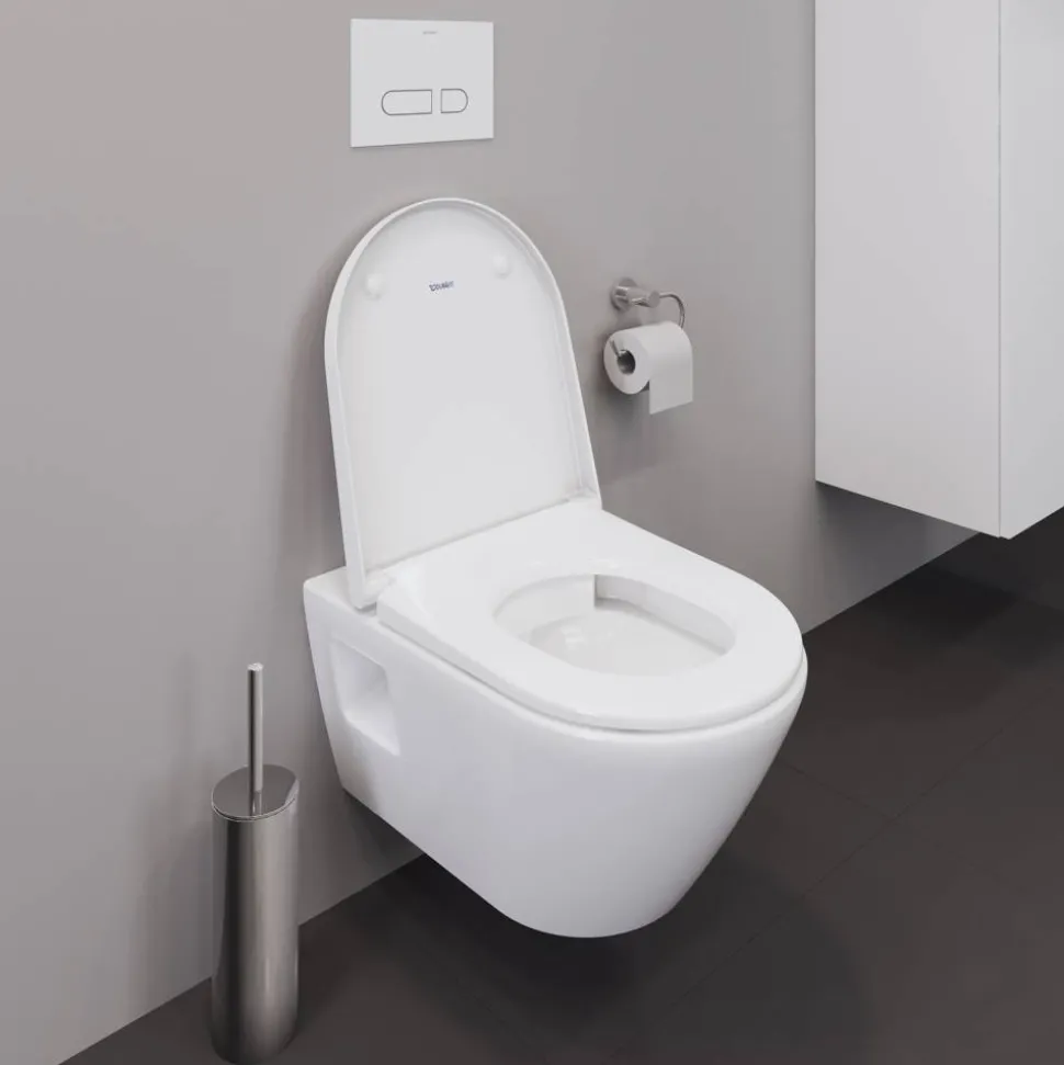 Wand-WC spülrandlos 'DuraFormance' inklusive WC-Sitz weiß
