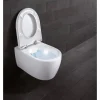 Wand-WC spülrandlos 'Icon' inklusive WC-Sitz weiß