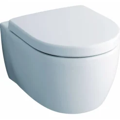 Wand-WC spülrandlos 'Icon' inklusive WC-Sitz weiß